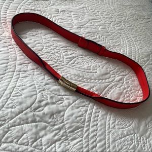 The Limited Red Adjustable Magnetic Belt - Size S/M